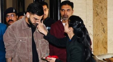 Virat Kohli lands in Indore ahead of IND vs AFG 2nd T20I