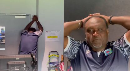 WATCH: Former captain Carl Hooper breaks down after West Indies historic Gabba win