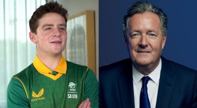 Shameful moral cowardice, Piers Morgan blasts CSA for sacking David Teeger as U19 captain