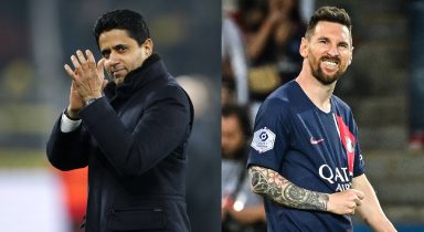 PSG president Nasser Al Khelaifi hits back at Lionel Messi for not showing respect to Paris Giants