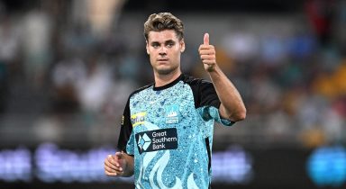 Gujarat Titans Spencer Johnson leads Brisbane Heat to lift BBL 2024 title