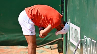 Novak Djokovics 43-match winning streak in Australia broken as wrist injury worsens