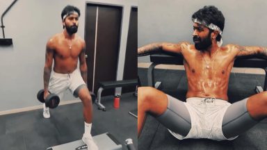 Hardik Pandya sweats out in gym ahead of IPL 2024 return