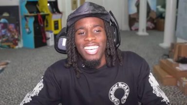 Streamer Kai Cenat Destroys Setup Following Major Fortnite Loss