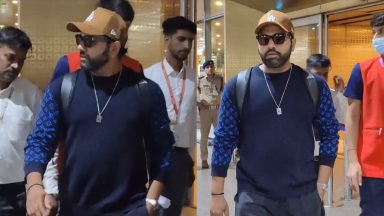 Ahead of IND vs AFG squad announcement, Rohit Sharma returns to India