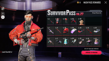 New State Mobile Survivor Pass Vol.27 now live with amazing rewards
