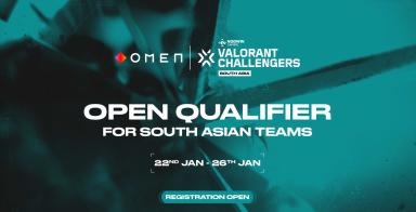 VALORANT Challengers South Asia Registrations now live, Know more