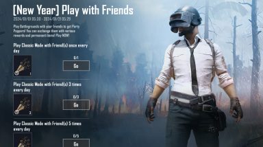BGMI brings New Year Play With Friends Event, Get amazing rewards