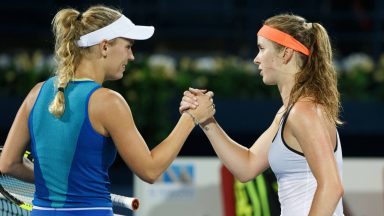 Svitolina delighted to have Wozniacki back after beating her in Battle of Mothers