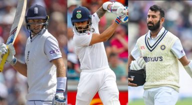 Players with most runs in IND vs ENG Tests