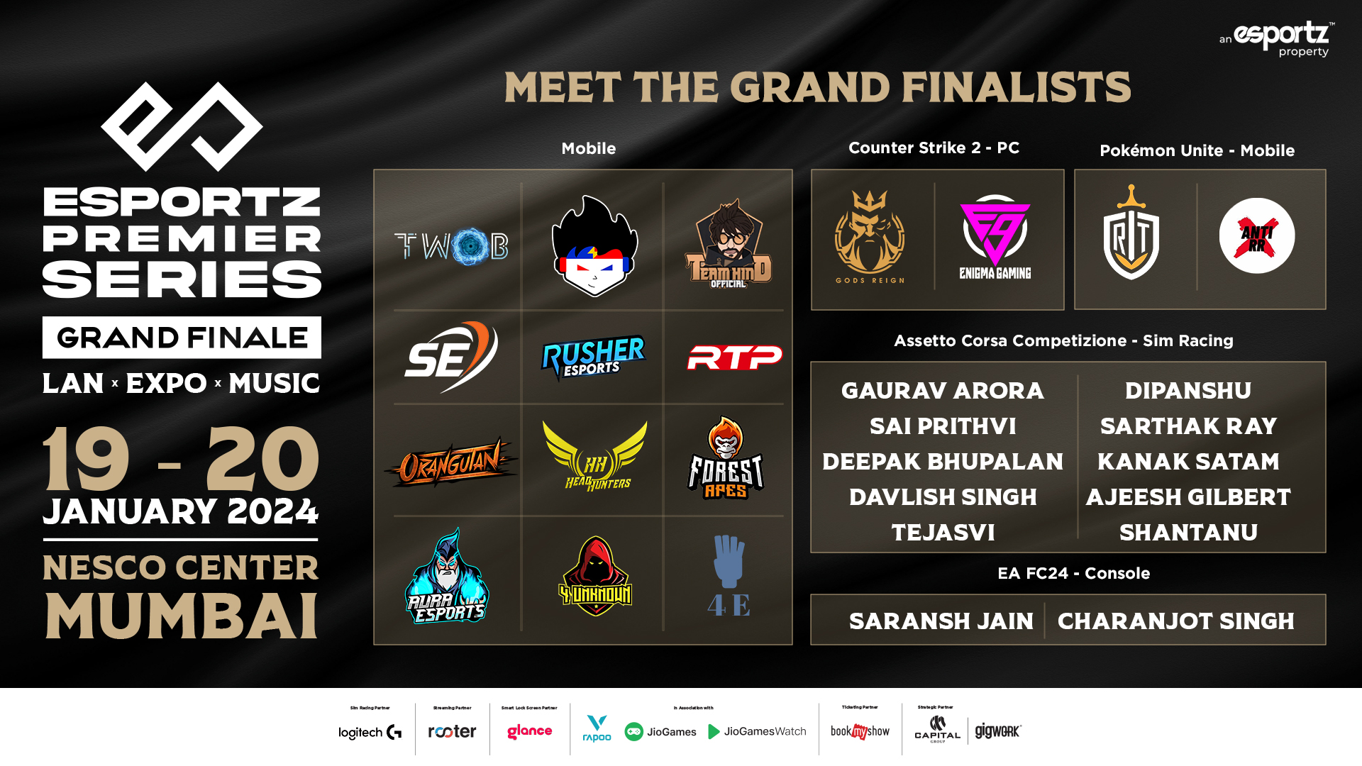 Esportz Premier Series Grand Finale Goes Lan In Mumbai