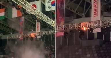 Indonesia Masters: Play stopped abruptly as venue covered with fire & smoke, no player harmed
