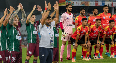 Fans go gaga over determined East Bengal as Cuadrats team clinches first Kolkata Derby of the year