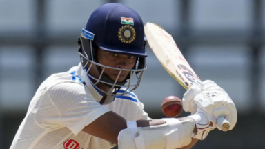 Yashasvi Jaiswal puts English bowlers to the sword, smashes 50 in Vizag