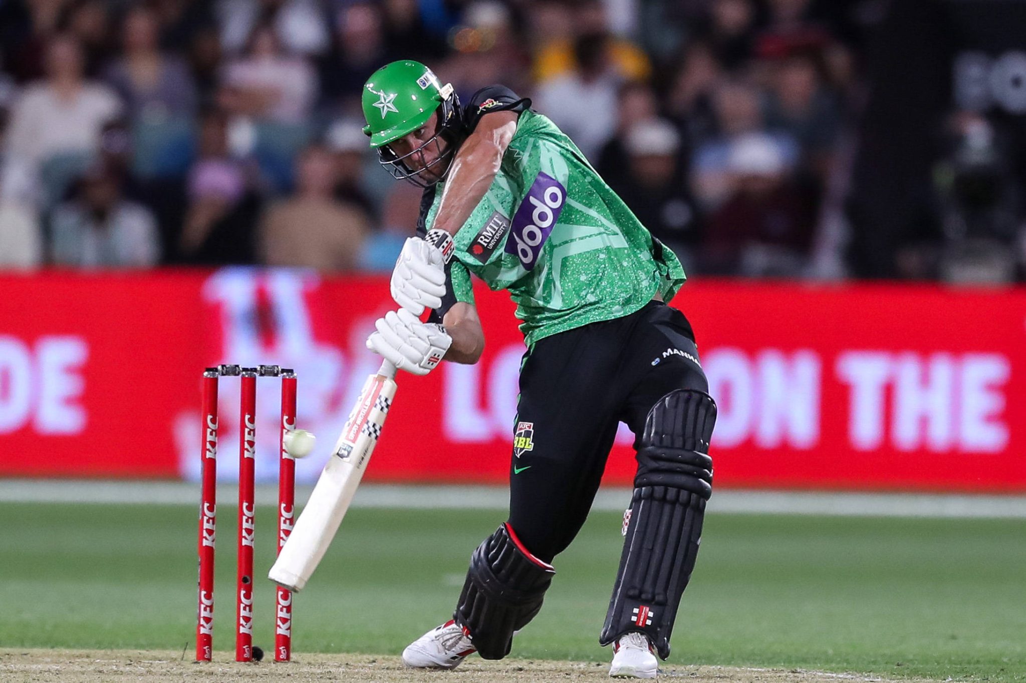 BBL 13 Beau ster hits 108meter six against Adelaide Strikers