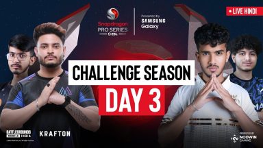 BGMI Snapdragon Pro Series Challenge Season Day 3 Schedule, Teams, and More