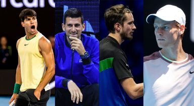 Australian Open Quarterfinals set! Djokovic & Alcaraz to headline action