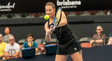 Watch: Jelena Ostapenko call out blind umpire during Brisbane International