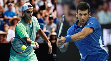 Dane Sweeny opens up on sharing court with World number one Novak Djokovic