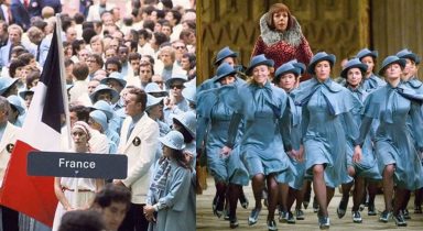 Olympics at Hogwarts? France delegation in Montreal 1976 gives Harry Potter vibes