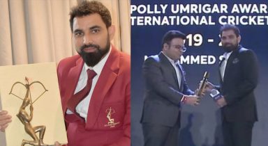 Have a large room: Mohammed Shami ready for more awards after bagging Best International Cricketer in 2019-20