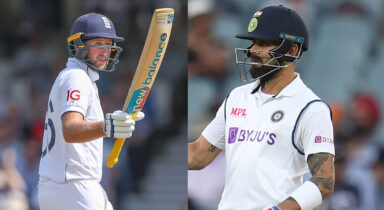 Batters with most runs in IND vs ENG Test series