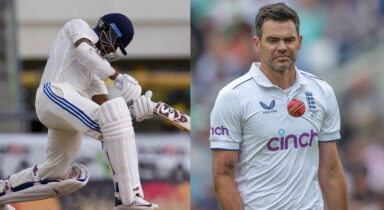 WATCH: Young Yashasvi Jaiswal smashes veteran James Anderson for three boundaries in Rajkot Test