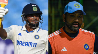IND vs ENG: Take care of my son Watch emotional exchange between Rohit Sharma and Sarfarazs father