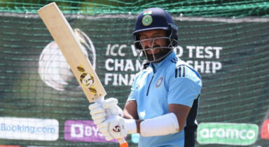 WATCH: Hundreds of fans opt to watch Cheteshwar Pujara in practice during IND vs ENG Rajkot Test