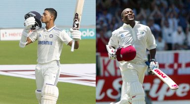 Yashasvi Jaiswal 2nd batter after Brian Lara in history to attain unique record
