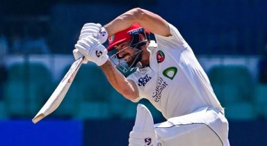 SL vs AFG Test: Ibrahim Zadran scores Afghanistans first-ever Test hundred to lead comeback on Day 3