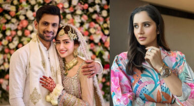WATCH: Shoaib Maliks wife teased with Sania Mirzas name in PSL 2024