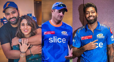Trouble in MI! Rohit Sharmas wife lashes out at Bouchers comment over IPL captaincy