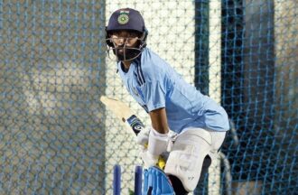 Rohit Sharma turns up as batting coach for Siraj & Kuldeep in Rajkot