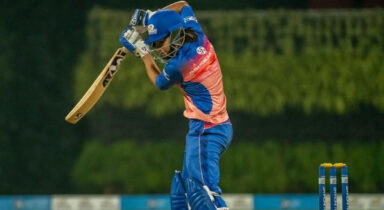 Watch: Delhi Capitals Meg Lanning stunned by Yastika Bhatias mammoth six