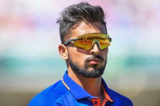 Umran Malik learns to swing