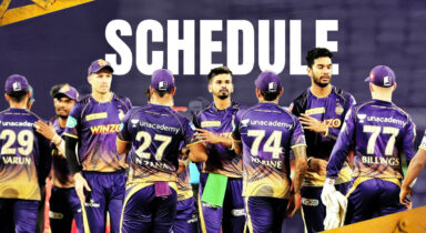 KKR match schedule for IPL 2024