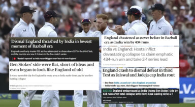 Bazfall: British media begins writing obituary of Bazball after Englands Rajkot failure