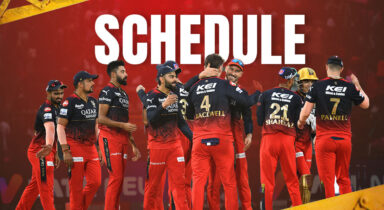RCB match schedule for IPL 2024