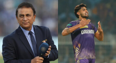 No need to do that: Sunil Gavaskar criticizes Harshit Rana for his flying kiss celebration