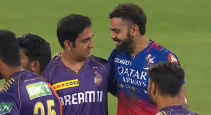 Delhi Police uses Gautam Gambhir-Virat Kohlis hug to share pun-filled message across