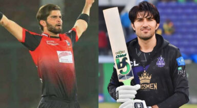 WATCH: Wasim Jr hits last-ball six off Shaheen Afridi to propel Quetta Gladiators into playoffs of PSL 2024