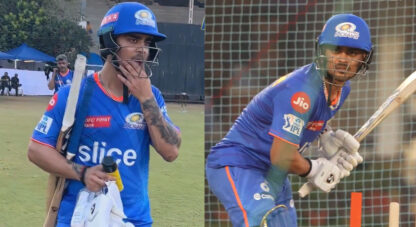 WATCH: MI opener Ishan Kishan bats in full flow ahead of IPL 2024