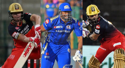 Batters with most runs in Royal Challengers vs Mumbai Indians IPL matches