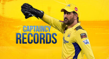 MS Dhoni IPL captaincy records