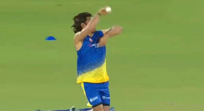 Will Dhoni bowl in GT vs CSK? ex skipper rolls arm in nets