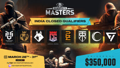 Skyesports Masters 2024 India Qualifier: Teams, stream, and more