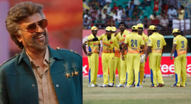 CCL 2024: Chennai Rhinos pictured alongside superstar Rajnikanth ahead of Celebrity Cricket League game