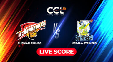 CCL: Chennai Rhinos claim 9-wicket victory over Kerala Strikers to reach Celebrity Cricket League Playoffs