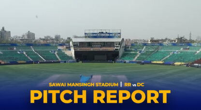 RR vs DC Pitch Report: Sporting deck on cards at the Sawai Mansingh Stadium